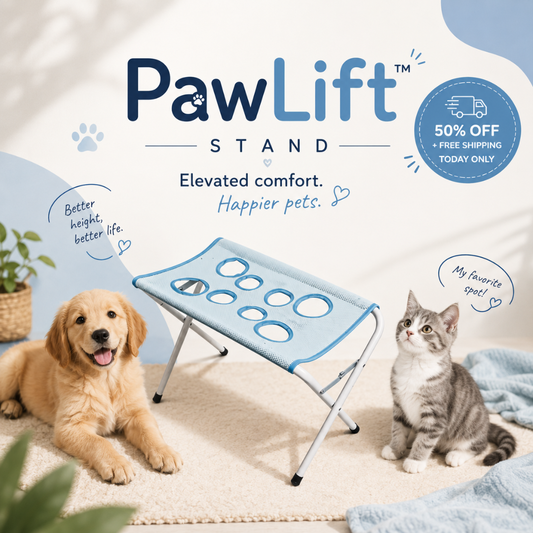 PawLift™ – Dog Bath Hammock Stand